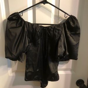 For Love and Lemons silk bodysuit